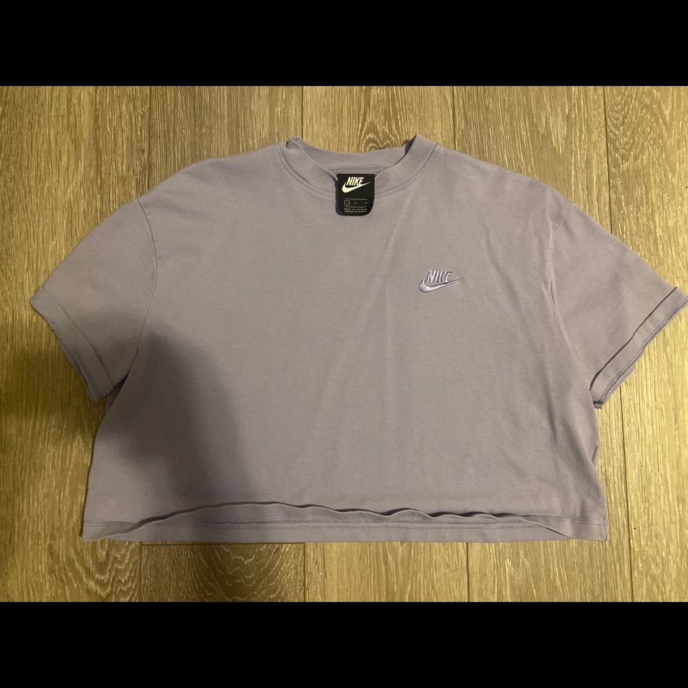 Nike Purple Crop Top